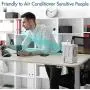 Portable Air Conditioner, 120°Auto Oscillation Personal Mini Air Cooler with 3 Wind Speeds, 700ML Water Tank, 5000mAh Battery Operated Evaporative Air Cooler, Perfect for Home Office Outdoor Portable Air Conditioner, 120°Auto Oscillation Personal Mini Air Cooler with 3 Wind Speeds, 700ML Water Tank, 5000mAh Battery Operated Evaporative Air Cooler, Perfect for Home Office Outdoor