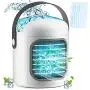 portable Air Conditioner,3-in-1 Personal Evaporative Air cooler with Ice Packs,2500 mAh Battery