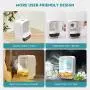 Portable Mini Air Conditioner Fan hominn Evaporative Air Cooler with 3 Speeds and Night Lights 90° Rotatable Personal Small Air Conditioner Suitable for Room, Office, School