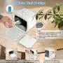 Portable Air Conditioner, Personal Air Cooler Mini Evaporative Cooling Fan, Small Space Air Conditioner with Hidden Handle, 3 Wind Speeds, 3 Spray Modes and 7 Night Lights for Room, Office,Home and Travel Portable Air Conditioner, Personal Air Cooler Mini Evaporative Cooling Fan, Small Space Air Conditioner with Hidden Handle, 3 Wind Speeds, 3 Spray Modes and 7 Night Lights for Room, Office,Home and Travel