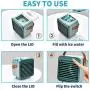 Portable Air Conditioner Rechargeable Evaporative Air Conditioner Fan Mini Air Conditioner Humidifier Atomizing Fan 3-in-1 With Leather Handle 3-Speed Adjustable Suitable for Office Home Camping and Outdoor Activities Portable Air Conditioner Rechargeable Evaporative Air Conditioner Fan Mini Air Conditioner Humidifier Atomizing Fan 3-in-1 With Leather Handle 3-Speed Adjustable Suitable for Office Home Camping and Outdoor Activities