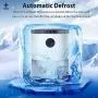 KLOUDI Dehumidifier for Home Small Portable Quiet Dehumidifiers with Humidify Control 77.5oz 2300ml 480 sq ft Dehumidifiers for Basements Bedroom Bathroom RV