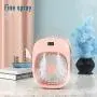BNT Portable Air Conditioner, Evaporative Air Conditioner Fan, 3 Wind Speeds & 2 Misting Levels, Humidifier, Night Light, Rechargeable Battery, Personal Air Cooler Fan for Home/Office/Outdoor, White BNT Portable Air Conditioner, Evaporative Air Conditioner Fan, 3 Wind Speeds & 2 Misting Levels, Humidifier, Night Light, Rechargeable Battery, Personal Air Cooler Fan for Home/Office/Outdoor, White