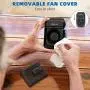 OPOLAR Mini 8000mAh Personal Waist Clip Fan, 3 Speeds, 2A Fast Charge, USB Rechargeable Battery Operated, Belt Shirt Body Necklace Wearable Fan Portable for Working, Climbing, Hiking, Outdoor Activity OPOLAR Mini 8000mAh Personal Waist Clip Fan, 3 Speeds, 2A Fast Charge, USB Rechargeable Battery Operated, Belt Shirt Body Necklace Wearable Fan Portable for Working, Climbing, Hiking, Outdoor Activity