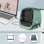 Portable Personal Mini Air Conditioner - 3 speeds small air conditioner,air cooler,air conditioner portable desk fan,USB portable fan,Humidifier for small room,office,bedroom,tent,camping accessories