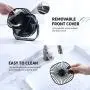 SmartDevil Small USB Desk Fan, 3 Speeds Portable Personal Desktop Table Fan with Pasteable Hook, Dual 360° Adjustment Mini Fan, Quiet Operation, for Home Office Car Outdoor Travel (Black) SmartDevil Small USB Desk Fan, 3 Speeds Portable Personal Desktop Table Fan with Pasteable Hook, Dual 360° Adjustment Mini Fan, Quiet Operation, for Home Office Car Outdoor Travel (Black)