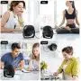 SmartDevil Small USB Desk Fan, 3 Speeds Portable Personal Desktop Table Fan with Pasteable Hook, Dual 360° Adjustment Mini Fan, Quiet Operation, for Home Office Car Outdoor Travel (Black) SmartDevil Small USB Desk Fan, 3 Speeds Portable Personal Desktop Table Fan with Pasteable Hook, Dual 360° Adjustment Mini Fan, Quiet Operation, for Home Office Car Outdoor Travel (Black)