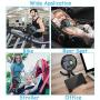 Mini Handheld Stroller Fan, 2600mAh Mini Handheld Portable Fan, Personal Portable Fan Baby Car Seat Mini Fan with Flexible Tripod Fix on Stroller, USB or Battery Powered Desk Fan Adjustable 3 Speeds