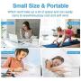 Tongtai Mini Air Conditioner,Portable Small Air Conditioners Fan Portable AC with 3 Wind Speeds&7 Colourful Light&Humidify,Personal Air Conditioner for Home Room Office