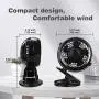 Usb Fan Clip on Fan Battery Operated Fan 5V Fan Personal Fan Mini Desk Fan Car Fan USB Cooling Fan Clip Fan 4 Inch table fan Portable for Desktop, Outdoor, Car, Stroller (Black) Usb Fan Clip on Fan Battery Operated Fan 5V Fan Personal Fan Mini Desk Fan Car Fan USB Cooling Fan Clip Fan 4 Inch table fan Portable for Desktop, Outdoor, Car, Stroller (Black)