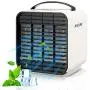 Portable Air Conditioner, NASUM 3-in-1 Personal Space Air Cooler, Rechargeable Evaporative Air Fan with 3 Speeds Mini Cooling Fan with LED Light for Bedroom, Home, Office, Camping