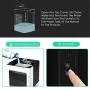 Personal Air Cooler, USB Air Conditioner Fan with 3-Speed, Mini Air Conditioner Desk Fan with Handle for Small Room/Office/Dorm/Bedroom Personal Air Cooler, USB Air Conditioner Fan with 3-Speed, Mini Air Conditioner Desk Fan with Handle for Small Room/Office/Dorm/Bedroom