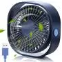 SmartDevil Small Personal USB Desk Fan,3 Speeds Portable Desktop Table Cooling Fan Powered by USB,Strong Wind,Quiet Operation,for Home Office Car Outdoor Travel (Navy Blue) SmartDevil Small Personal USB Desk Fan,3 Speeds Portable Desktop Table Cooling Fan Powered by USB,Strong Wind,Quiet Operation,for Home Office Car Outdoor Travel (Navy Blue)