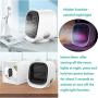 Personal Air Conditioner, Portable Air Conditioner Fan for Small Room Portable Air Cooler with 3 Speeds USB Small Desk Air Conditioner 3 in 1 Cooling Fan Humidifier Mini Air Conditioner for Home Office Room (white-2)