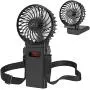 YND Handheld Fan Mini Fan 4000mAh Portable Fan with LCD Display USB Personal Fan with Lanyard Battery Operated Fan 4 Speeds Adjustable Foldable Desk Fan for Office Home Outdoor Travel Camping YND Handheld Fan Mini Fan 4000mAh Portable Fan with LCD Display USB Personal Fan with Lanyard Battery Operated Fan 4 Speeds Adjustable Foldable Desk Fan for Office Home Outdoor Travel Camping