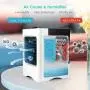 Personal Air Cooler, USB Air Conditioner Fan with 3-Speed, Mini Air Conditioner Desk Fan with Handle for Small Room/Office/Dorm/Bedroom Personal Air Cooler, USB Air Conditioner Fan with 3-Speed, Mini Air Conditioner Desk Fan with Handle for Small Room/Office/Dorm/Bedroom