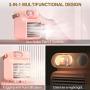 Portable Air Conditioner Fan, CEENFFO Personal Air Cooler 3-in-1 Mini Conditioner 3 Wind Speed, 3 Colors Desktop Air Conditioner with Handle for Home/Office/Room/Outdoor Portable Air Conditioner Fan, CEENFFO Personal Air Cooler 3-in-1 Mini Conditioner 3 Wind Speed, 3 Colors Desktop Air Conditioner with Handle for Home/Office/Room/Outdoor