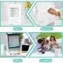 Evaporative Air Cooler 5000mAh Battery Operated Personal Portable Air Conditioner Fan & Humidifier for Room Office Table Outdoor, 700ML Water Tank 120°Auto Oscillation Evaporative Air Cooler 5000mAh Battery Operated Personal Portable Air Conditioner Fan & Humidifier for Room Office Table Outdoor, 700ML Water Tank 120°Auto Oscillation