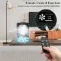 2021Upgraded Personal Air Conditioner, Desk Portable Air Conditioner Fan, Mini Air Conditioner with Remote Control, Misting Small Portable Air Conditioner with 7 Colors Light, Mini Air Cooler Black 2021Upgraded Personal Air Conditioner, Desk Portable Air Conditioner Fan, Mini Air Conditioner with Remote Control, Misting Small Portable Air Conditioner with 7 Colors Light, Mini Air Cooler Black