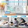 Personal Air Cooler, Portable Air Conditioner Fan, Mini Evaporative Air Cooler with 3 Wind Speeds, Timer, 7 Colors LED Lights, Desktop Cooling Fan Air Humidifier Misting Fan for Room Home Office Personal Air Cooler, Portable Air Conditioner Fan, Mini Evaporative Air Cooler with 3 Wind Speeds, Timer, 7 Colors LED Lights, Desktop Cooling Fan Air Humidifier Misting Fan for Room Home Office