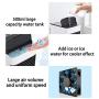 Portable Air Conditioner Fan Mini USB Personal Evaporative Air Cooler Personal Space Cooling Device with 3 Speeds Modes for Office, Home, Dorm, Car (White)
