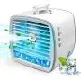 Portable Air Conditioner, Personal Air Cooler Mini Evaporative Cooling Fan, Small Space Air Conditioner with Hidden Handle, 3 Wind Speeds, 3 Spray Modes and 7 Night Lights for Room, Office,Home and Travel Portable Air Conditioner, Personal Air Cooler Mini Evaporative Cooling Fan, Small Space Air Conditioner with Hidden Handle, 3 Wind Speeds, 3 Spray Modes and 7 Night Lights for Room, Office,Home and Travel
