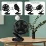 Usb Fan Clip on Fan Battery Operated Fan 5V Fan Personal Fan Mini Desk Fan Car Fan USB Cooling Fan Clip Fan 4 Inch table fan Portable for Desktop, Outdoor, Car, Stroller (Black) Usb Fan Clip on Fan Battery Operated Fan 5V Fan Personal Fan Mini Desk Fan Car Fan USB Cooling Fan Clip Fan 4 Inch table fan Portable for Desktop, Outdoor, Car, Stroller (Black)