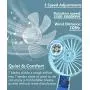 HonHey Handheld Fan, Super Mini Personal Fan With Rechargeable Battery Operated And 3 Adjustable Speed, Portable Hand Held Fan For Girls Women Kids Outdoor Travelling Or Indoor Office Home Eyelash Fan HonHey Handheld Fan, Super Mini Personal Fan With Rechargeable Battery Operated And 3 Adjustable Speed, Portable Hand Held Fan For Girls Women Kids Outdoor Travelling Or Indoor Office Home Eyelash Fan