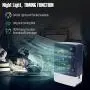 Evaporative Air Cooler,Personal Air Cooler,Portable Mini Air Cooler with Battery + Remote