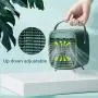 Portable Air Conditioner, Small Battery Powered Desktop Air Conditioners Fan with Handle, Cordless Personal Air Cooler with 3 Speeds for Small Room Office Dorm and Outdoor(White) Portable Air Conditioner, Small Battery Powered Desktop Air Conditioners Fan with Handle, Cordless Personal Air Cooler with 3 Speeds for Small Room Office Dorm and Outdoor(White)