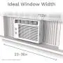hOmeLabs 5000 BTU Window Mounted Air Conditioner - 7-Speed Window AC Unit Small Quiet Mechanical Controls 2 Cool and Fan Settings with Installation Kit Leaf Guards Washable Filter - Indoor Room AC hOmeLabs 5000 BTU Window Mounted Air Conditioner - 7-Speed Window AC Unit Small Quiet Mechanical Controls 2 Cool and Fan Settings with Installation Kit Leaf Guards Washable Filter - Indoor Room AC