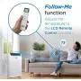 BLACK+DECKER BPT06WTB Portable Air Conditioner with Remote Control, 6,000 BTU SACC/CEC (10,000 BTU ASHRAE), Cools Up to 250 Square Feet, White BLACK+DECKER BPT06WTB Portable Air Conditioner with Remote Control, 6,000 BTU SACC/CEC (10,000 BTU ASHRAE), Cools Up to 250 Square Feet, White