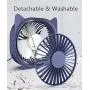 Personal Desk Fan Small Quiet USB Plug in, Mini Portable Table Fans for Sleeping Bedroom Nightstand, 3 Speeds Adjustable, Rotatable, Anti-slip, Fast Cooling for Home Office Dorm Work Travel (Pink) Personal Desk Fan Small Quiet USB Plug in, Mini Portable Table Fans for Sleeping Bedroom Nightstand, 3 Speeds Adjustable, Rotatable, Anti-slip, Fast Cooling for Home Office Dorm Work Travel (Pink)