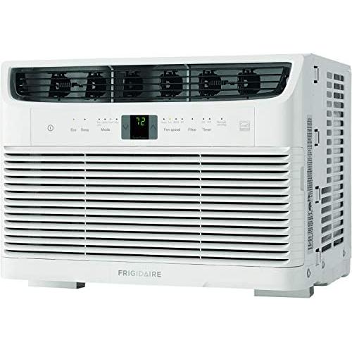 Frigidaire, White Energy Star 5,000 BTU 115V Window-Mounted Mini-Compact Air Conditioner with Full-Function Remote Control