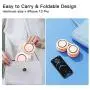HLNIAO Portable Neck Fan, Bladeless Hanging Neck Fan, USB Rechargeable Personal Mini Fan, Neck cooler with 3 Speed Wind for Women and Men, Fashion Neck Air Conditioner for Sports Outdoor Indoor Pink HLNIAO Portable Neck Fan, Bladeless Hanging Neck Fan, USB Rechargeable Personal Mini Fan, Neck cooler with 3 Speed Wind for Women and Men, Fashion Neck Air Conditioner for Sports Outdoor Indoor Pink