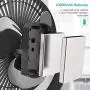 OPOLAR 10000mAh 8-Inch Rechargeable Battery Operated Clip on Fan, 4 Speeds Fast Air Circulating USB Fan, Sturdy Clamp Portable for Outdoor Camper Golf Cart or Indoor Gym Treadmill Personal Office Desk OPOLAR 10000mAh 8-Inch Rechargeable Battery Operated Clip on Fan, 4 Speeds Fast Air Circulating USB Fan, Sturdy Clamp Portable for Outdoor Camper Golf Cart or Indoor Gym Treadmill Personal Office Desk