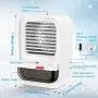Sholov Portable Air Conditioner Fan Mini Personal Evaporative Air Cooler 90 Shaking Head with Battery with 3 Speeds & 2 Misting & LED Light for Home, Bedroom, Travel & Office, USB Charging, White