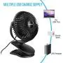 BESKAR USB Powered Clip on Fan, 6 Inch Portable Fan with Strong Airflow,3 Speeds Small Fan with Sturdy Clamp, Quiet Personal Desk Fan for Office Table Bedroom Kitchen BESKAR USB Powered Clip on Fan, 6 Inch Portable Fan with Strong Airflow,3 Speeds Small Fan with Sturdy Clamp, Quiet Personal Desk Fan for Office Table Bedroom Kitchen