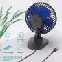 OPOLAR USB Desk Fan, Small but Mighty, Quiet Portable Fan for Desktop Office Table, 40° Adjustment for Better Cooling, 3 Speeds, 4.9 ft Cord