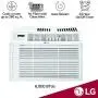 LG 6,000 BTU 115V Window Air Conditioner with Remote Control, White LG 6,000 BTU 115V Window Air Conditioner with Remote Control, White