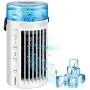 IMIKEYA Portable Air Conditioner Fan 4 in 1 Mini Evaporative Air Cooler 3 Speeds Personal Air Conditioner Quiet Desk Fan with USB Powered IMIKEYA Portable Air Conditioner Fan 4 in 1 Mini Evaporative Air Cooler 3 Speeds Personal Air Conditioner Quiet Desk Fan with USB Powered