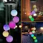 Jeopace Solar Wind Chimes,Crystal Ball Wind Chimes for Decoration Outdoor Indoor,Waterproof Wind Chime for Home/Party/Yard/Garden Decoration,Gifts for Mom,Wife, Grandma,Christmas(Crystal Ball) Jeopace Solar Wind Chimes,Crystal Ball Wind Chimes for Decoration Outdoor Indoor,Waterproof Wind Chime for Home/Party/Yard/Garden Decoration,Gifts for Mom,Wife, Grandma,Christmas(Crystal Ball)