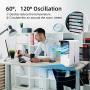 Portable Air Conditioner, AUZKIN Evaporative Air Cooler Desk Fan with 3 Speeds, Oscillating Mist Humidifier with 2 Mist Adjustment for Room, Office, Bedroom Portable Air Conditioner, AUZKIN Evaporative Air Cooler Desk Fan with 3 Speeds, Oscillating Mist Humidifier with 2 Mist Adjustment for Room, Office, Bedroom