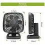 Eleventree Personal Mini Fans,Rechargeable Portable Quiet Fan with timer, Cordless Fan with 4 Speeds Battery for Home Office Bedroom Travel Hiking--Black (4000mAh) Eleventree Personal Mini Fans,Rechargeable Portable Quiet Fan with timer, Cordless Fan with 4 Speeds Battery for Home Office Bedroom Travel Hiking--Black (4000mAh)