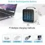 Portable Air Conditioner, NASUM 3-in-1 Personal Space Air Cooler, Rechargeable Evaporative Air Fan with 3 Speeds Mini Cooling Fan with LED Light for Bedroom, Home, Office, Camping