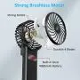 YND Handheld Fan Mini Fan 4000mAh Portable Fan with LCD Display USB Personal Fan with Lanyard Battery Operated Fan 4 Speeds Adjustable Foldable Desk Fan for Office Home Outdoor Travel Camping YND Handheld Fan Mini Fan 4000mAh Portable Fan with LCD Display USB Personal Fan with Lanyard Battery Operated Fan 4 Speeds Adjustable Foldable Desk Fan for Office Home Outdoor Travel Camping