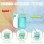 Portable Air Conditioner, Anti Leak Personal Mini Air Conditioner Fan, Rechargeable Quiet USB Evaporative Mini Air Conditioner Fan with 3 Speeds, Air Cooler for Small Room/Bedroom/Office/Dorm/Camping