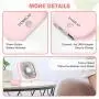 DYSERLAO Handheld Fan,3000mAh Rechargeable Battery Portable Mini Fan Foldable 3 Speeds Adjustable 4-10 Hours Operated Fan Low Noise Lanyard Girls Kids Women Men Home Office Travel Outdoor Pink DYSERLAO Handheld Fan,3000mAh Rechargeable Battery Portable Mini Fan Foldable 3 Speeds Adjustable 4-10 Hours Operated Fan Low Noise Lanyard Girls Kids Women Men Home Office Travel Outdoor Pink