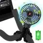 DoublePlus for Peloton Fan /NordicTrack Fan,Most Exercise bike & Treadmill,Flexible Tripod with 3 Speeds,Upgrade 2600mAh Battery Powered,Portable Handheld Personal Fan for Peloton Bike & Tread,Smart Mini Fan,Peloton Accessories(Black) DoublePlus for Peloton Fan /NordicTrack Fan,Most Exercise bike & Treadmill,Flexible Tripod with 3 Speeds,Upgrade 2600mAh Battery Powered,Portable Handheld Personal Fan for Peloton Bike & Tread,Smart Mini Fan,Peloton Accessories(Black)
