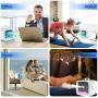 Portable Air Conditioner, Personal Air Cooler Mini Evaporative Cooling Fan, Small Space Air Conditioner with Hidden Handle, 3 Wind Speeds, 3 Spray Modes and 7 Night Lights for Room, Office,Home and Travel